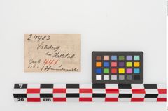 Etiketten zu Bronzemehrkopfnadel (NHMW-PRAE-024982)